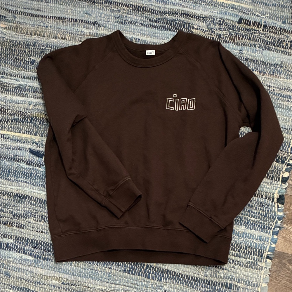 Clare v sweatshirt size m